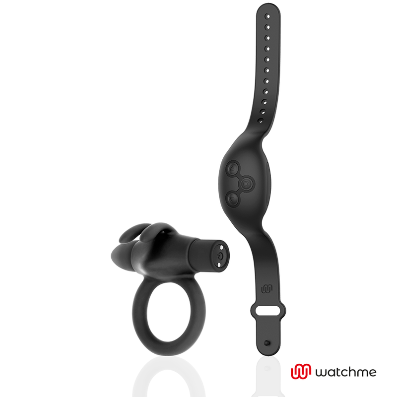 BLACK&SILVER - AGRON FJERNBETJENING COCKRING WATCHME
