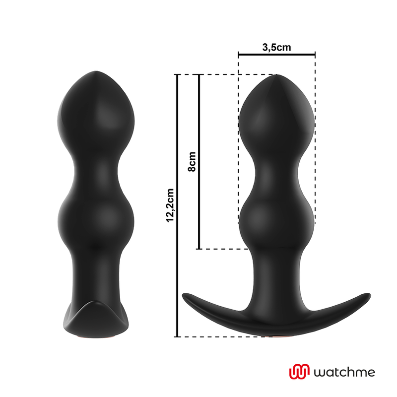 ANBIGUO - WATCHME FJERNBETJENINGSSTIK ANAL VIBRATOR TIBERIO