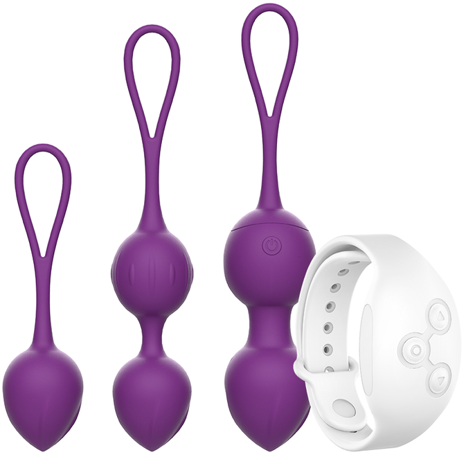 REWOLUTION - BOULES VIBRATRICES REWOBEADS TÉLÉCOMMANDÉES AVEC TECHNOLOGIE WATCHME
