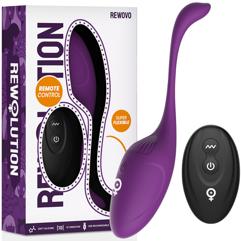 REWOLUTION - REWOVO EGG VIBRATOR TÉLÉCOMMANDE