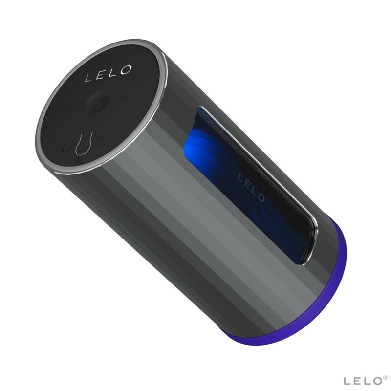 LELO - F1S V2 MASTURBATOR MED BLÅ OG METAL SDK-TEKNOLOGI