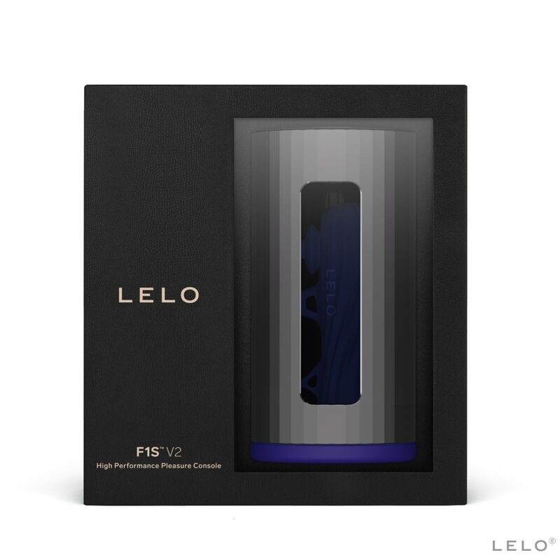 LELO - F1S V2 MASTURBATOR MED BLÅ OG METAL SDK-TEKNOLOGI