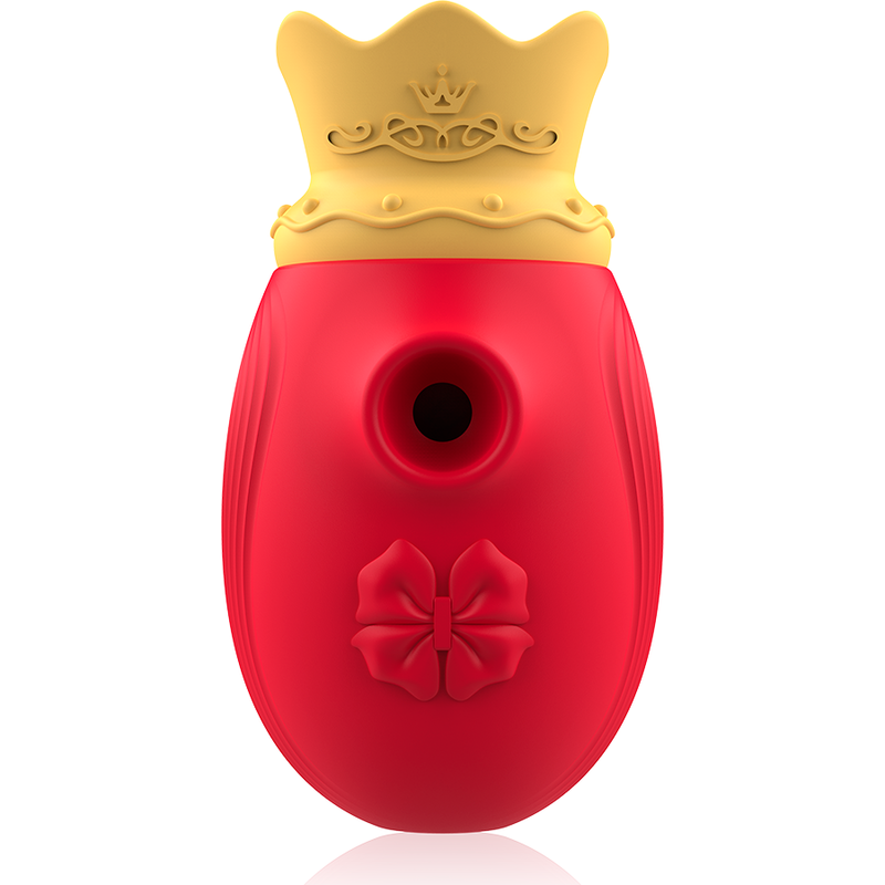 INTENSE - STIMULATEUR DE CLITO 10 FRÉQUENCES DE LÉCHAGE ET D'ASPIRATION - ROUGE