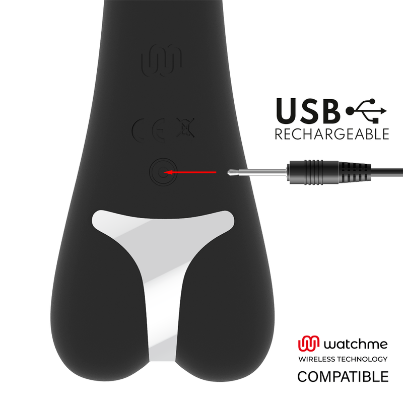 BRILLY GLAM - RYAN VIBRATOR WATCHME TRÅDLØS TEKNOLOGI KOMPATIBEL