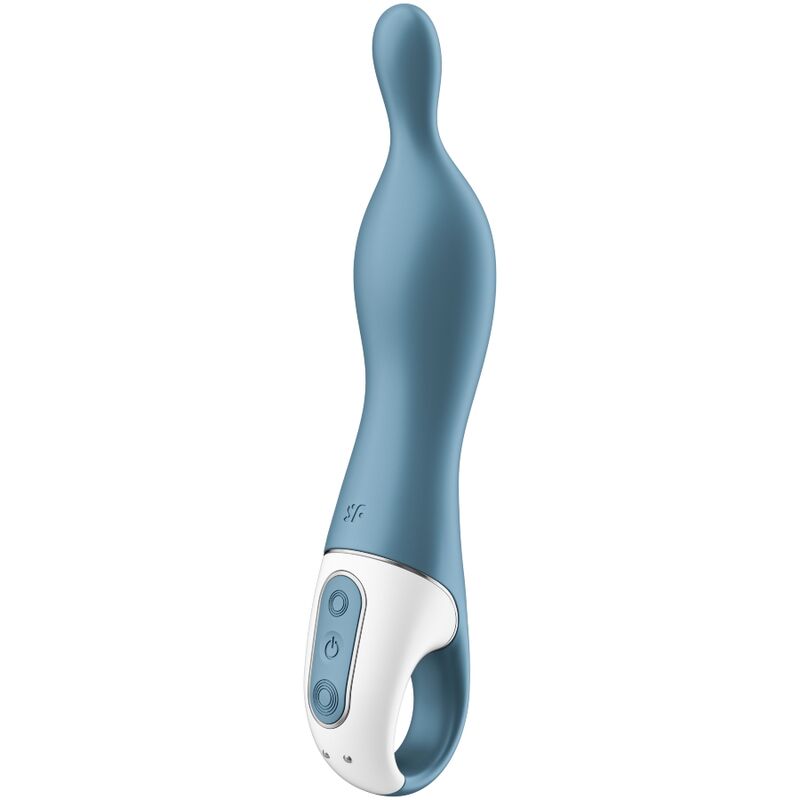 TILFREDSHEDENDE - FANTASTISK 1 ASPOT VIBRATOR BLÅ