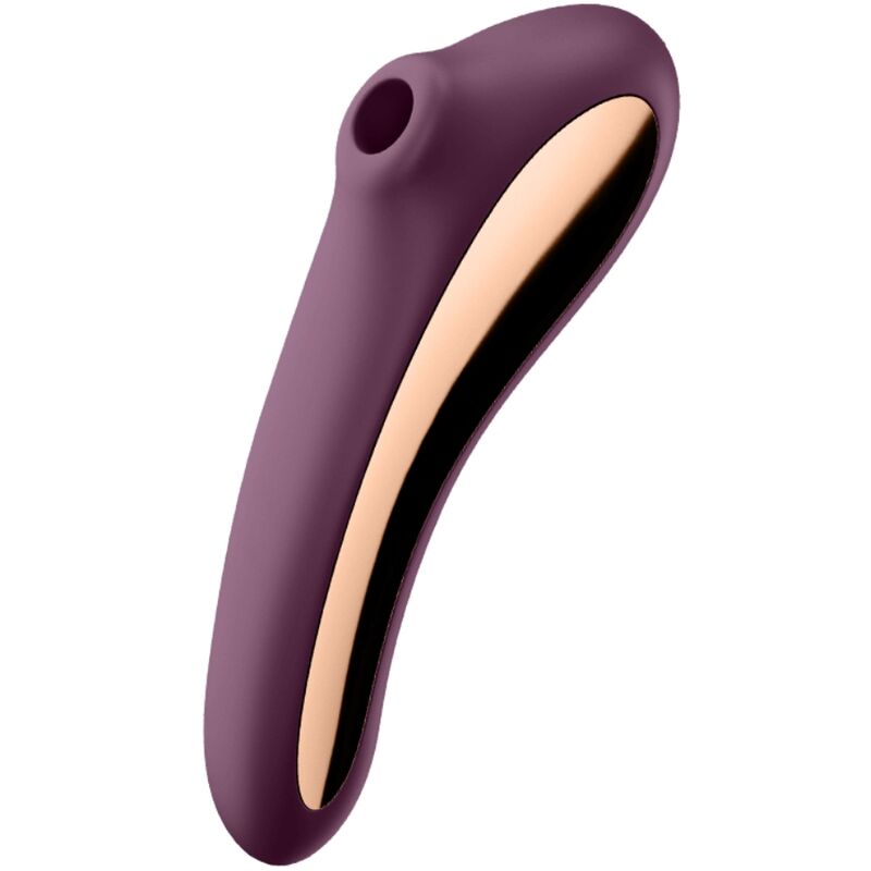 TILFREDSHEDENDE - DUAL KISS LUFTPULSVIBRATOR VINRØD