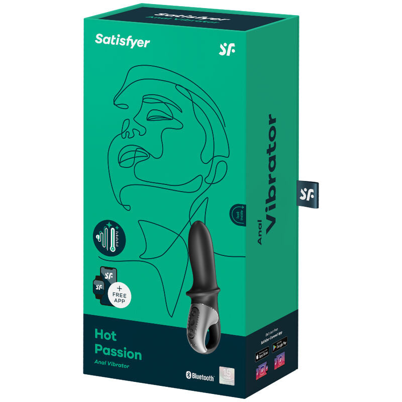SATISFYER - HOT PASSION ANAL VIBRATOR APP SORT