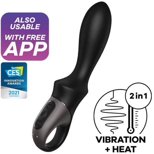 TILFREDSHEDENDE - HEAT CLIMAX ANAL VIBRATOR APP SORT