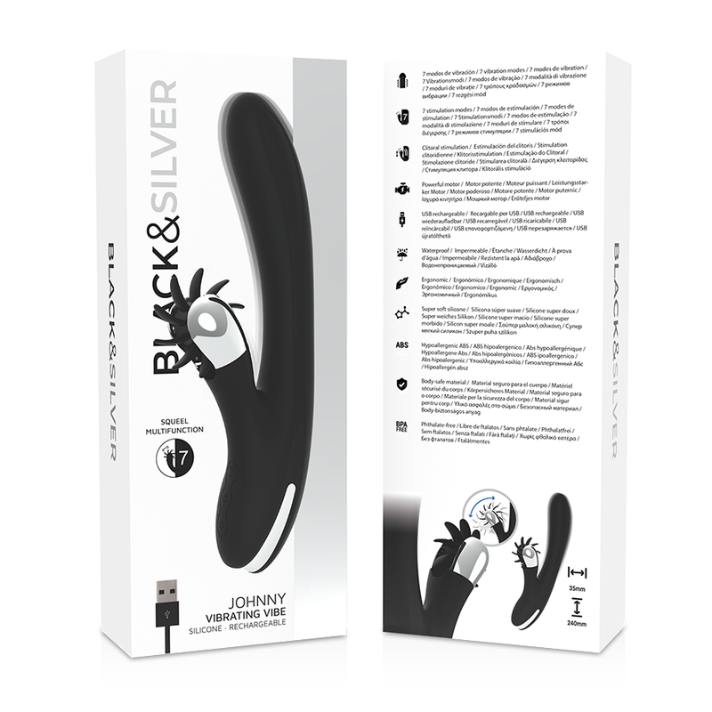 BLACK&SILVER - BUNNY JOHNNY VIBRERENDE VIBE