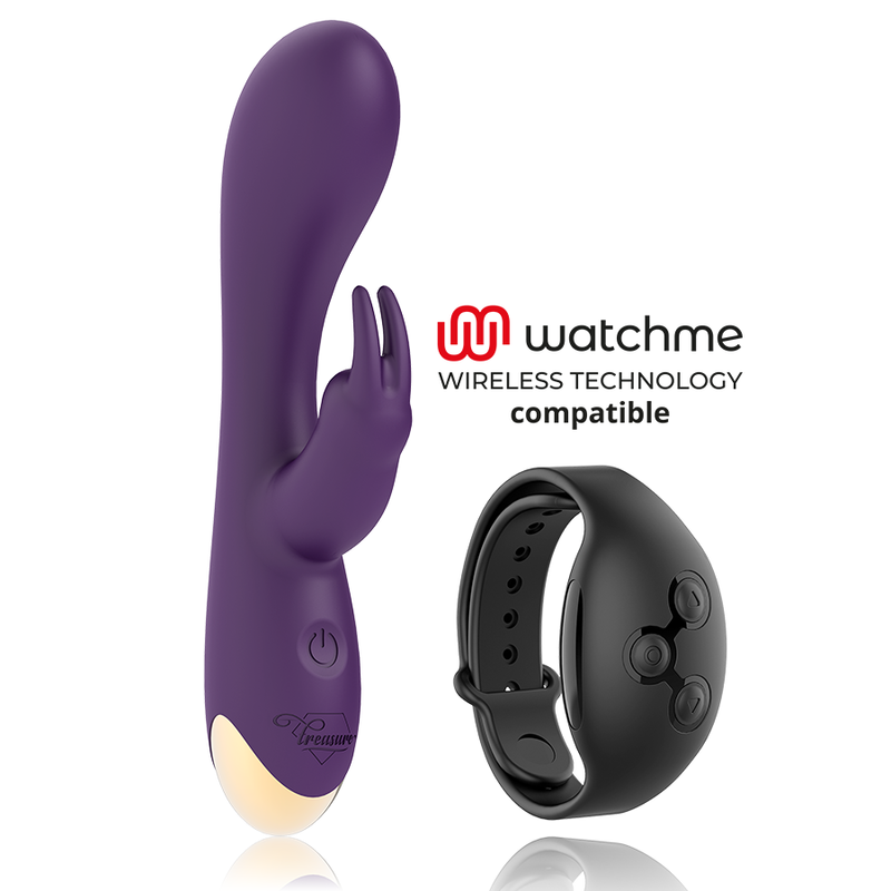 TREASURE - LAURENCE RABBIT VIBRATOR WATCHME TRÅDLØS TEKNOLOGI KOMPATIBEL