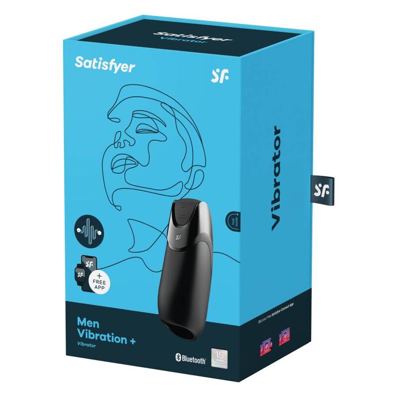 SATISFYER - MEN VIBRATION+ NOIR