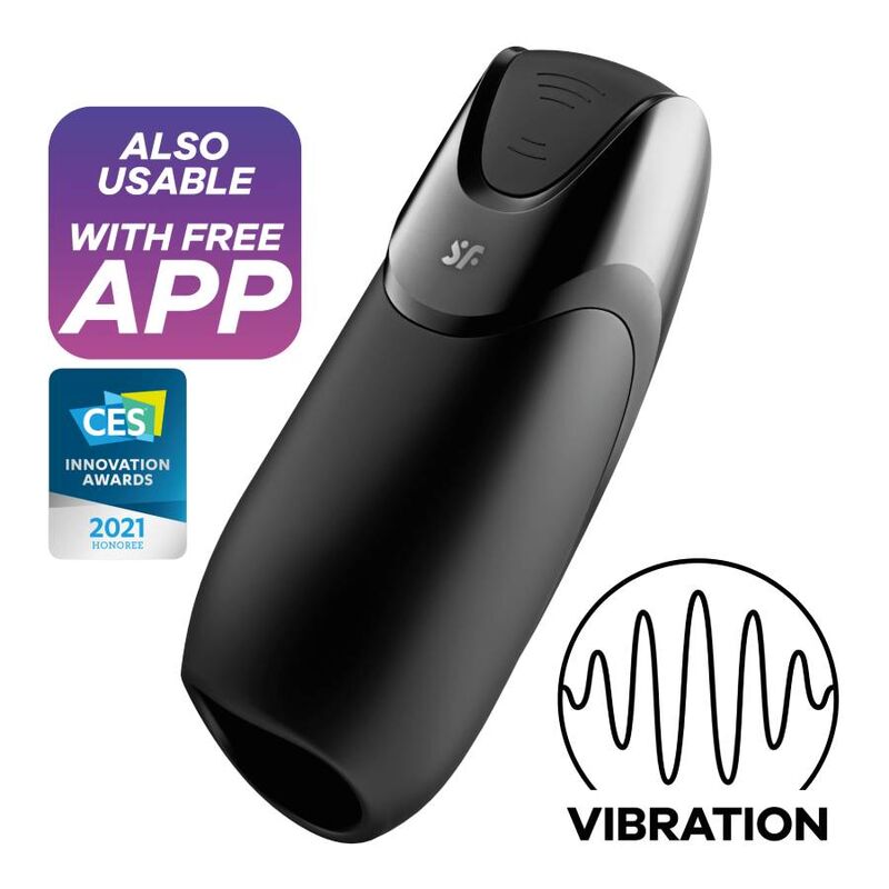 SATISFYER - MEN VIBRATION+ NOIR