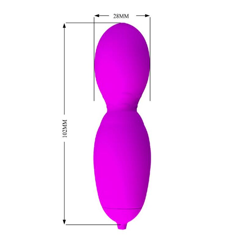 PRETTY LOVE - VEGA MASSEUR ROTATIF ET VIBRANT 12 FONCTIONS FUCHSIA