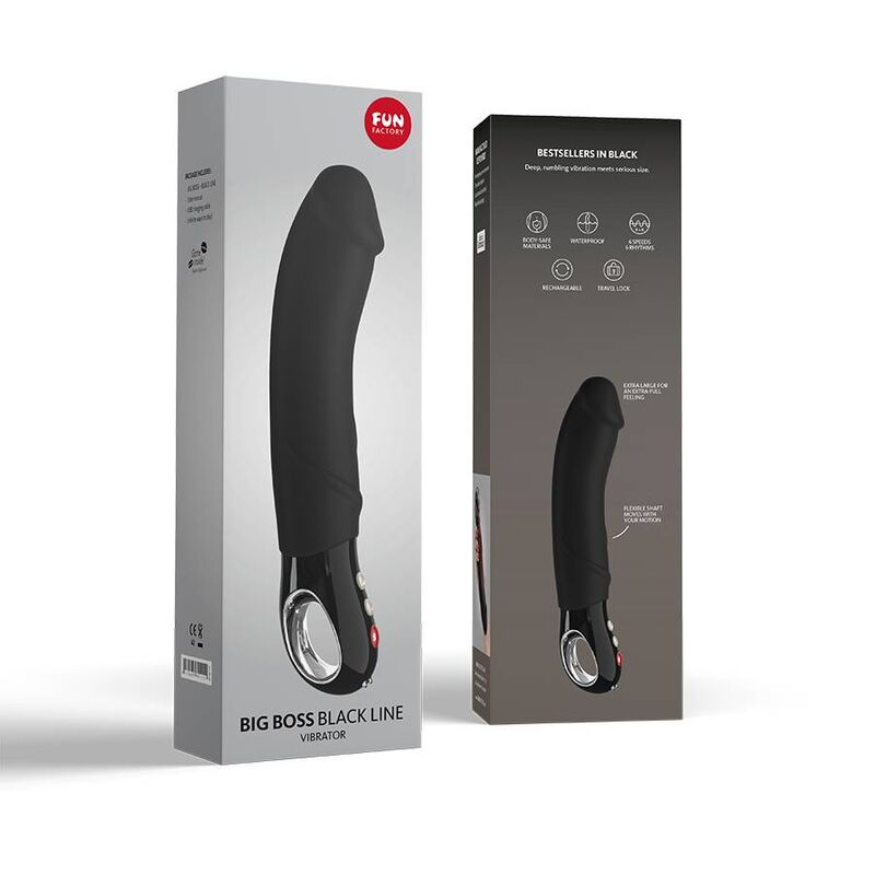 FUN FACTORY - VIBRATEUR BIG BOSS BLACK LINE