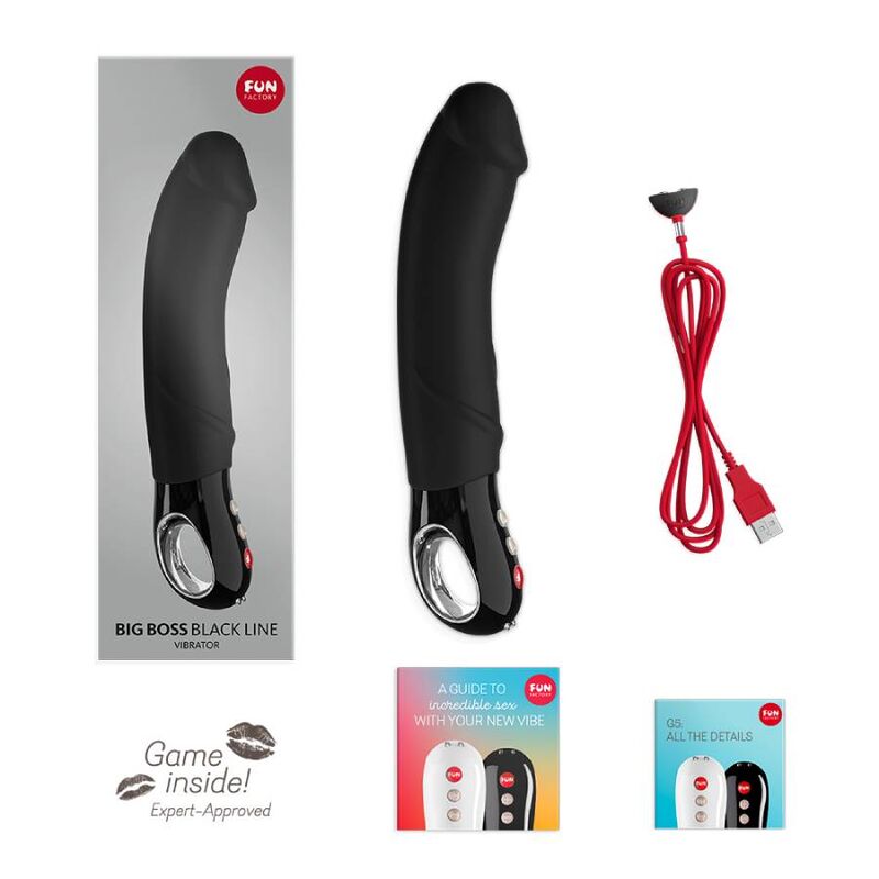 FUN FACTORY - VIBRATEUR BIG BOSS BLACK LINE