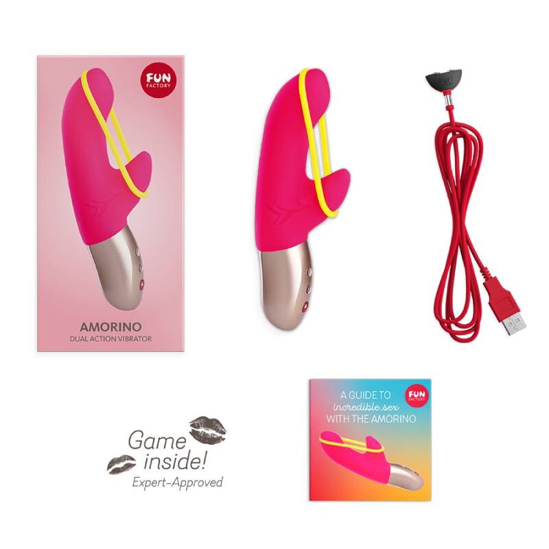 FUN FACTORY - AMORINO PINK/FLUO GUL