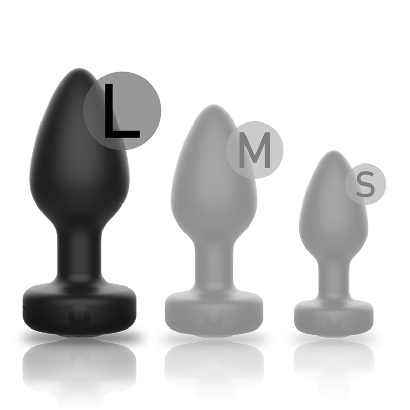 IBIZA - PLUG ANAL TÉLÉCOMMANDÉ TAILLE L