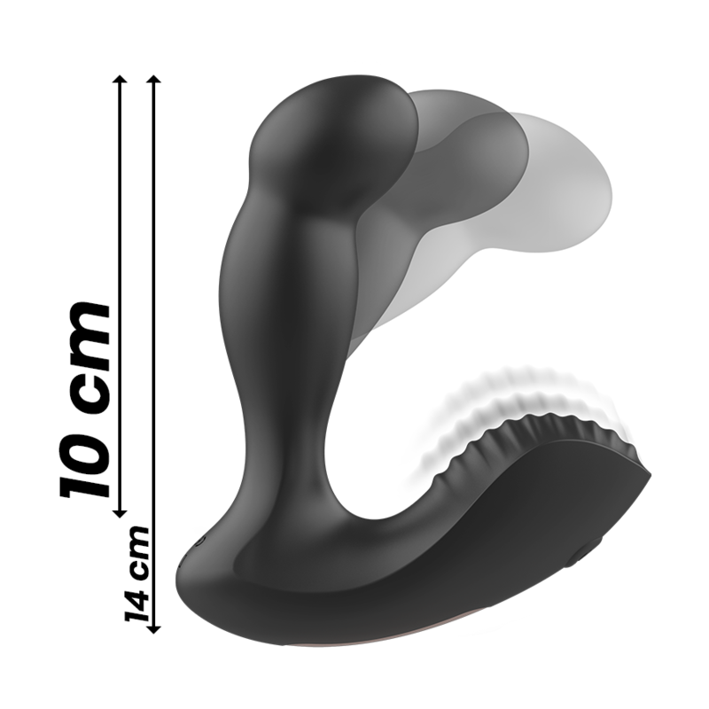 IBIZA - ANAL MASSAGER FJERNBETJENING 11 x 4 CM