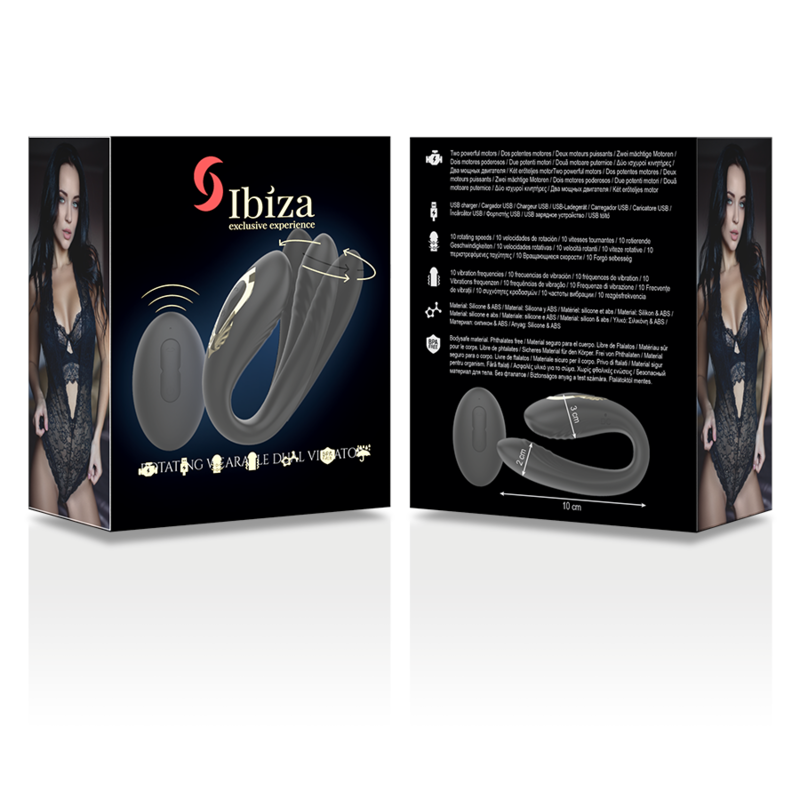IBIZA - VIBRATEUR DOUBLE ROTATIF