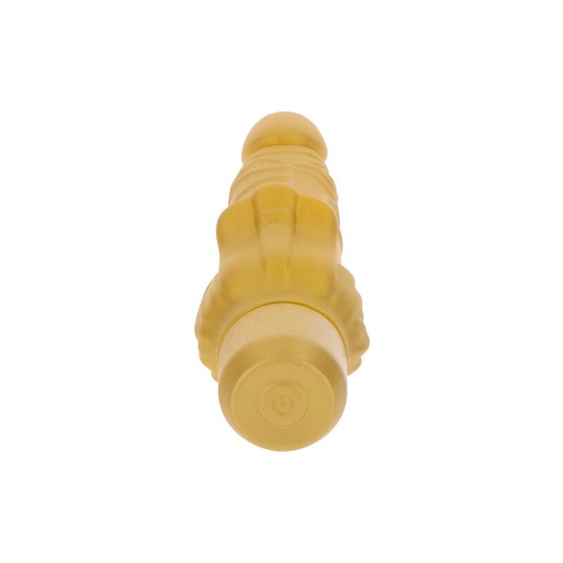 Bliv rigtig - GULD DICKER STIM VIBRATOR GULD