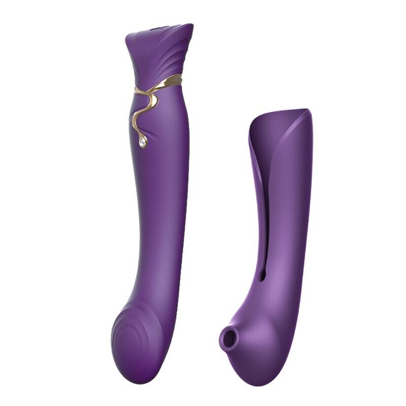 ZALO - QUEEN SET PULSE WAVE CLIT STIM LILLA