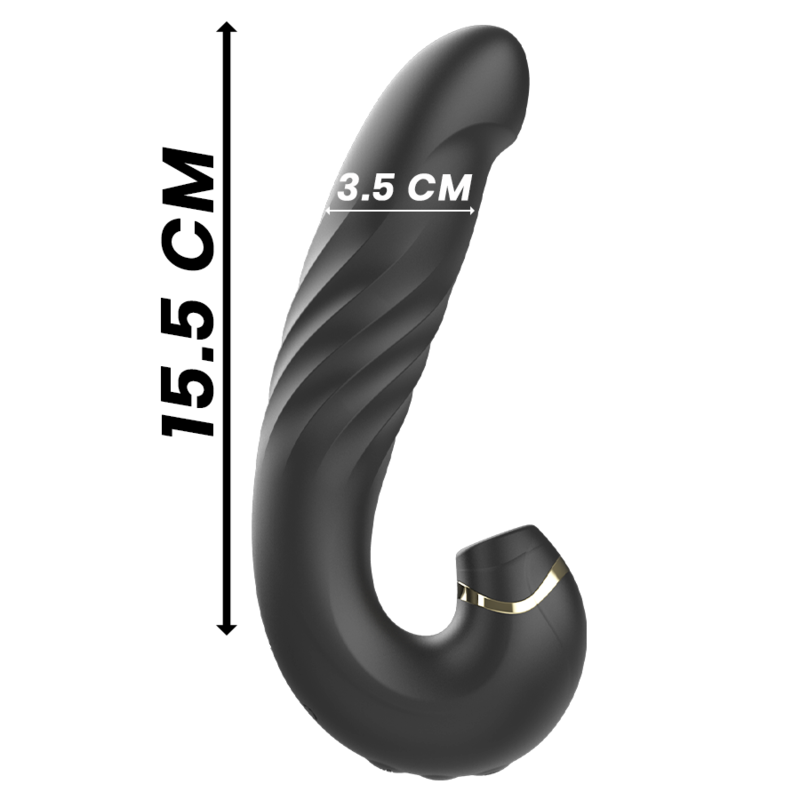 IBIZA - CLIP UP & DOWN + VIBRATEUR + ASPIRATEUR DE CLITORIS