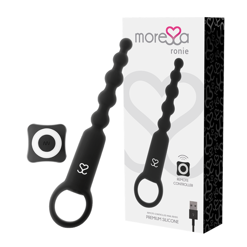 MORESSA - RONIE TÉLÉCOMMANDE NOIRE PLAISIR ANAL