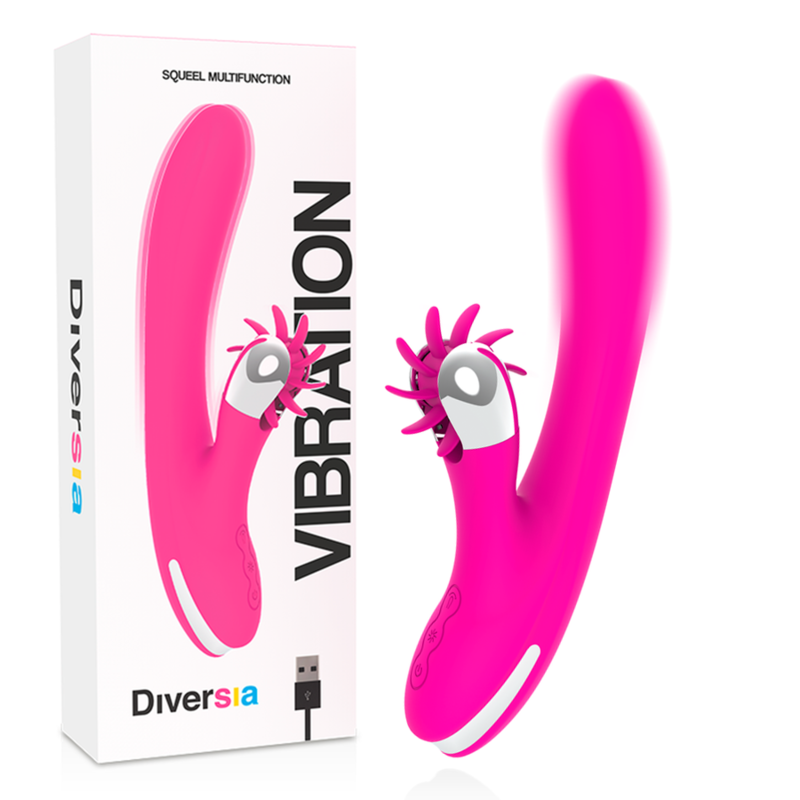 DIVERSIA - BUNNY VIBRERENDE 24 CM