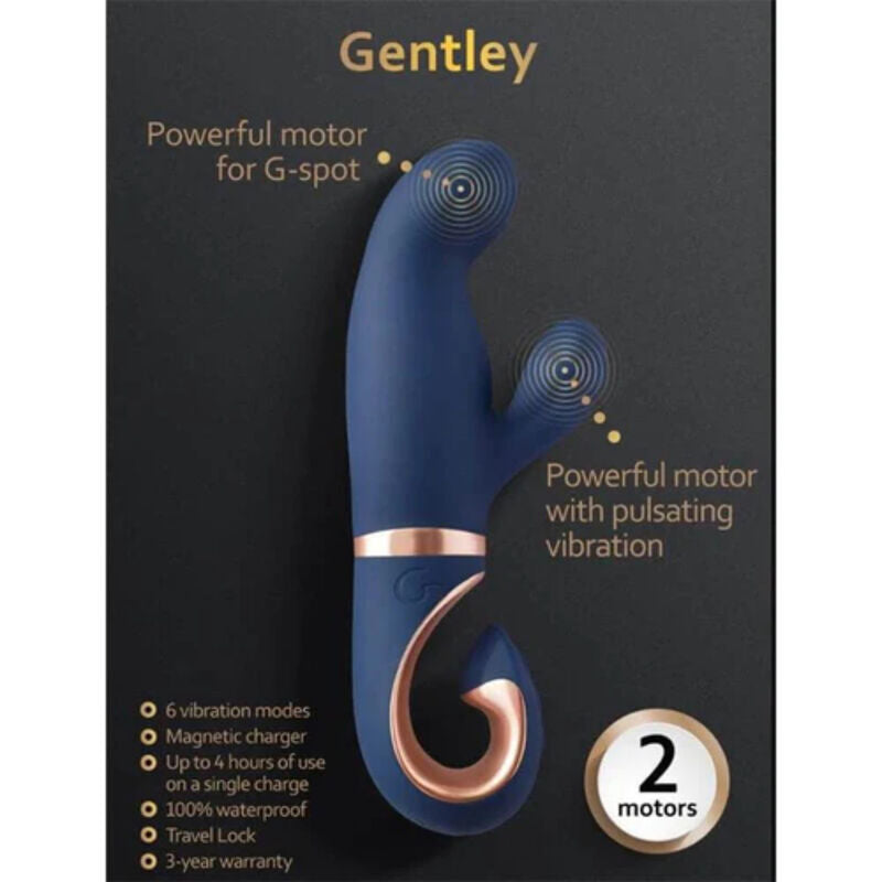G-VIBE - GENTLEY G-SPOT VIBE BLEU CARAÏBES