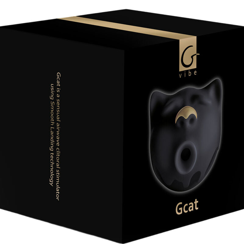 G-VIBE - GCAT MYSTIC BLACK SUCCION DE CLITORIS