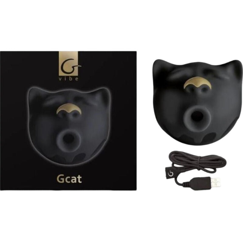 G-VIBE - GCAT MYSTIC BLACK SUCCION DE CLITORIS