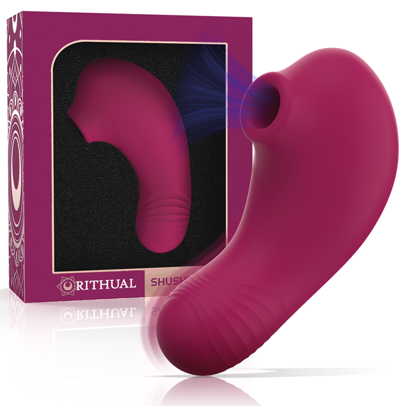 RITHUAL - SHUSHU PRO POCKET CLITORIS STIMULATOR 2 KRAFTIGE ORKIDEMOTORER