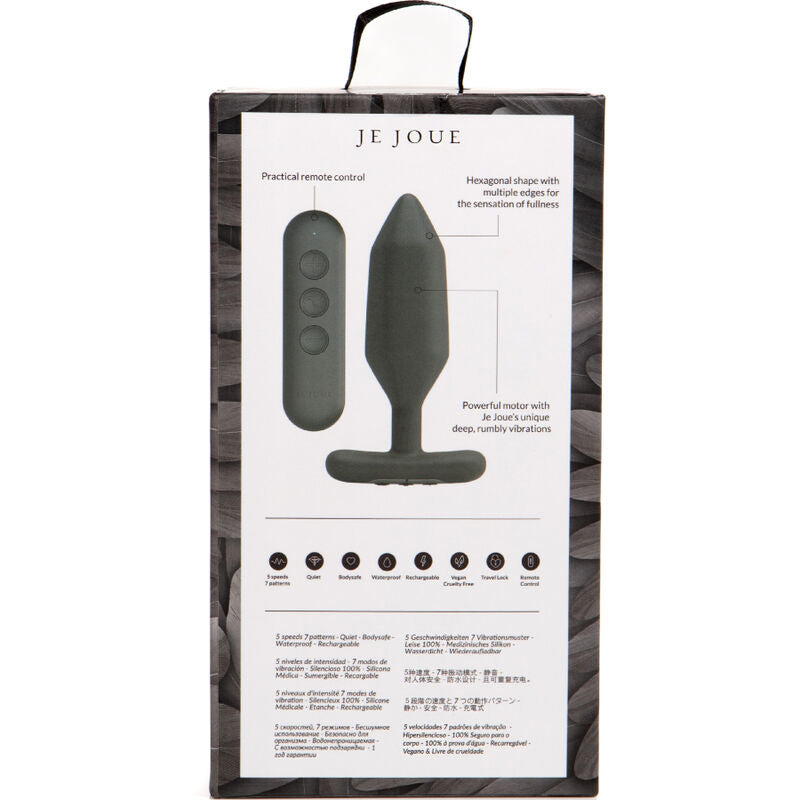 JE JOUE - ONYX ANALSTIK VIBRATOR SORT