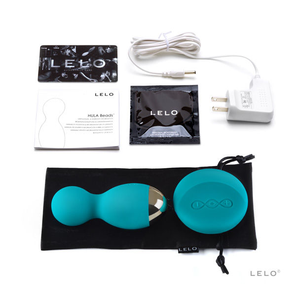 LELO - BADGE BOULES DE HULA BLEUES