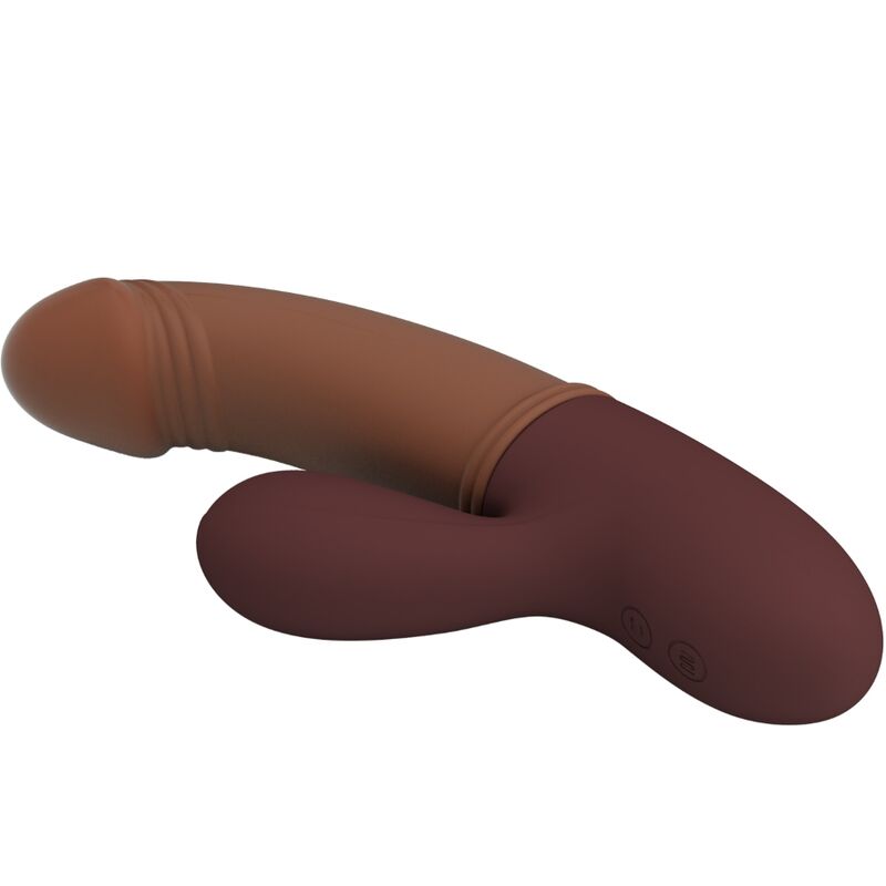 PRETTY LOVE - Vibromasseur et suceur point G Kane