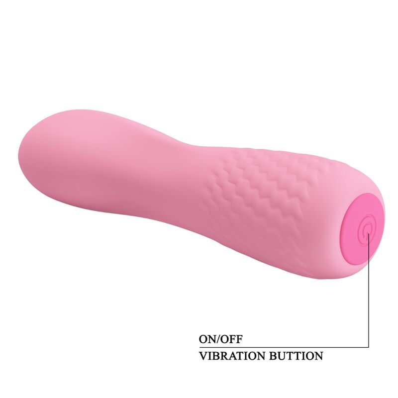 PRETTY LOVE - ALICE PINK GENOPLADELIG VIBRATOR