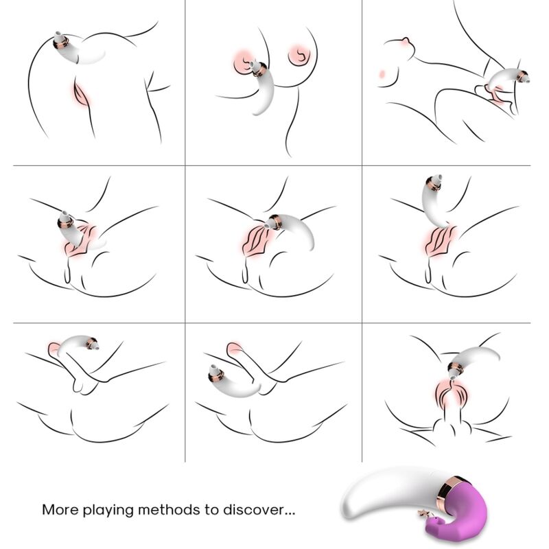 ARMONY - SWEETMOON LICKING VIBRATING CLIT & G-POT PINK