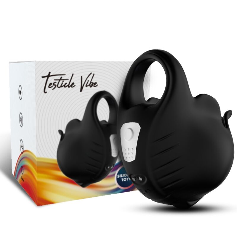 ARMONY - CUPPING VIBRATOR RING FJERNBETJENING SORT