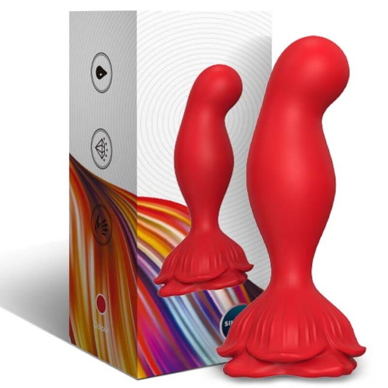 ARMONY - PINK VIBRATOR & ANAL STIK FJERNBETJENING RØD