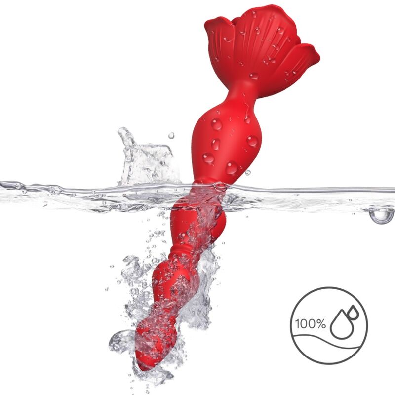 ARMONY - PINK VIBRATOR PAGODA & ANAL STIK RØD