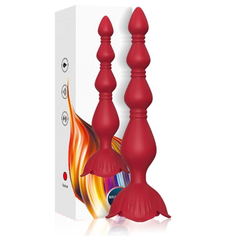ARMONY - PINK VIBRATOR PAGODA & ANAL STIK RØD