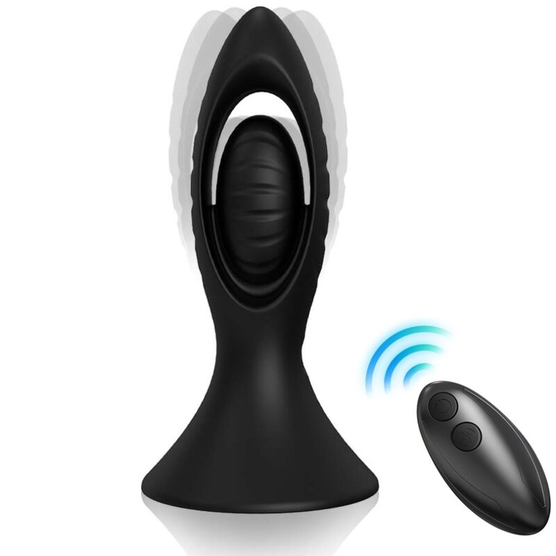 ARMONY - VIBRATOR & ANAL STIK SILIKONE SORT