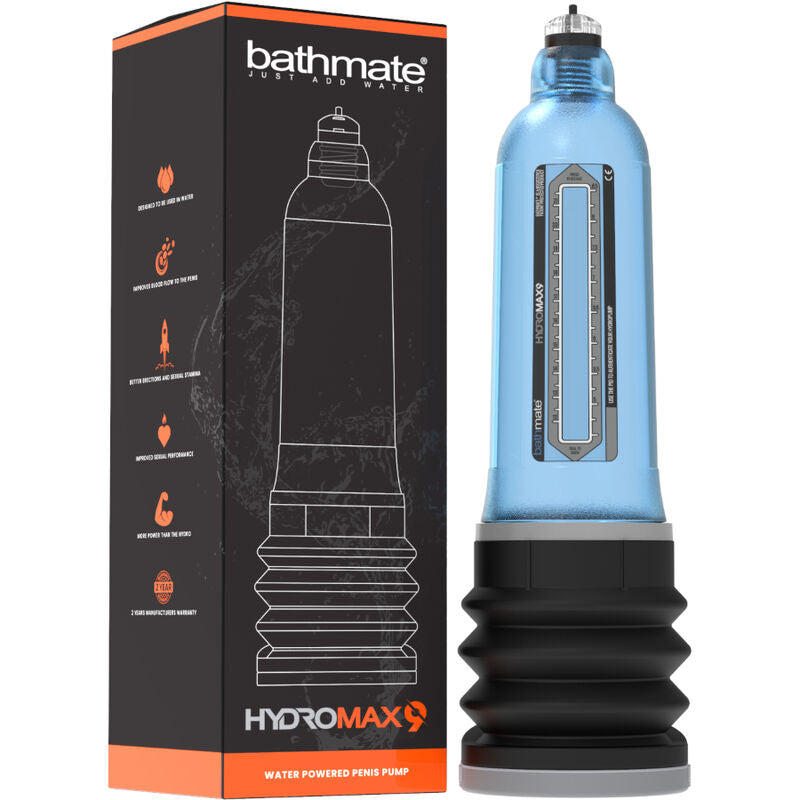 BATHMATE - HYDROMAX 9 BLÅ PENIS FORØGNINGSPUMPE