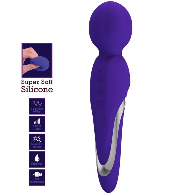PRETTY LOVE - WALTER VIBRATEUR WAND VIOLET