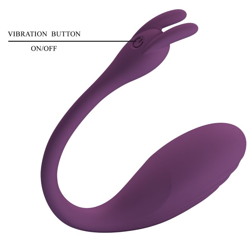 PRETTY LOVE - CATALINA VIBRATEUR TÉLÉCOMMANDE APPLI VIOLET