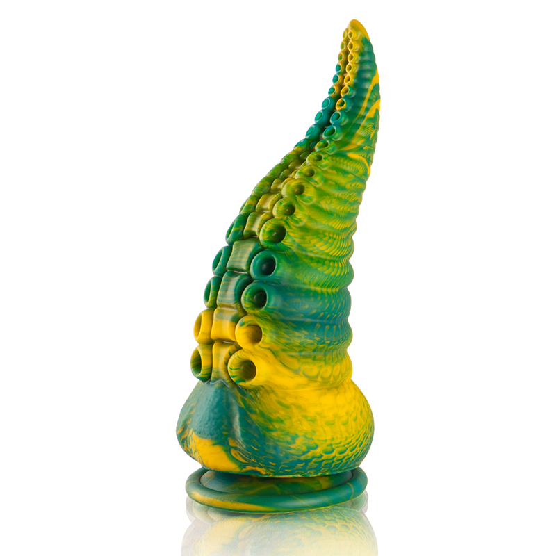 EPIC - CETUS GREEN TENTACLE DILDO STOR STØRRELSE