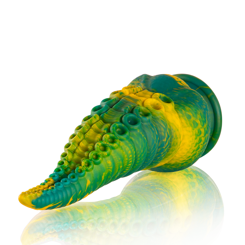EPIC - CETUS GREEN TENTACLE DILDO STOR STØRRELSE