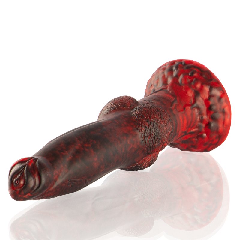 EPIC - PROMETHEUS DILDO TITAN IN FLAMES TÉLÉCOMMANDE RECHARGEABLE