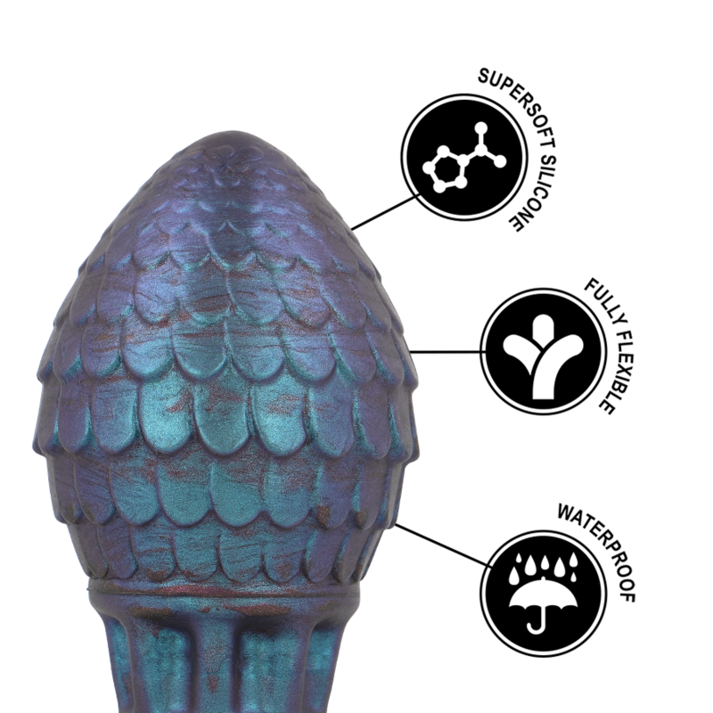 EPIC - VRAKOS DRAGON EGG ANAL PLUG STØRRELSE L