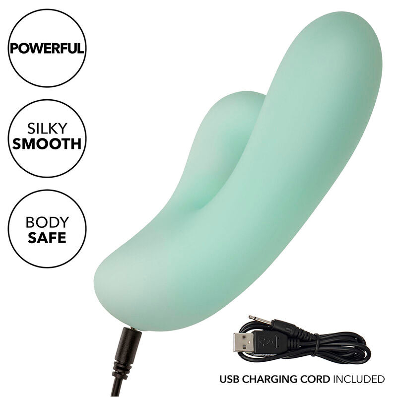 CALEXOTICS - PACIFICA FIJI VIBRATEUR ET ESTIMULATEUR POINT G 10 VIBRATIONS AQUA